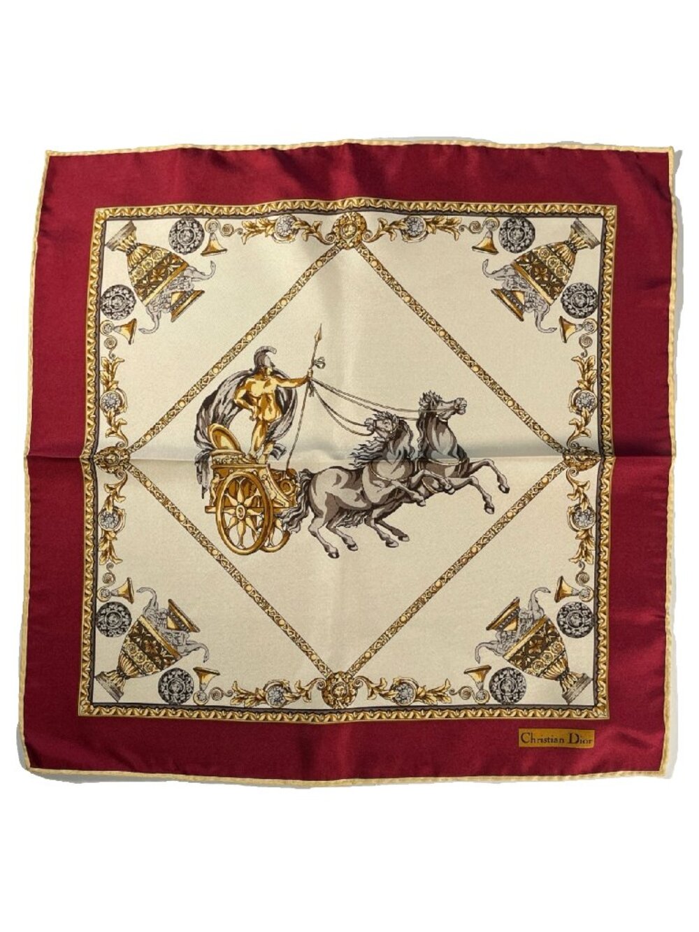 Vintage Christian Dior Silk Scarf